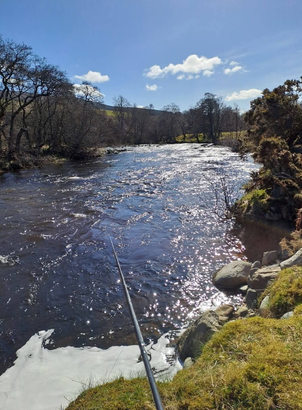 Ollie Braithwaite with salmon 2 from Canterland